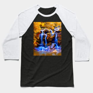 The Distorted Waterfall! Baseball T-Shirt